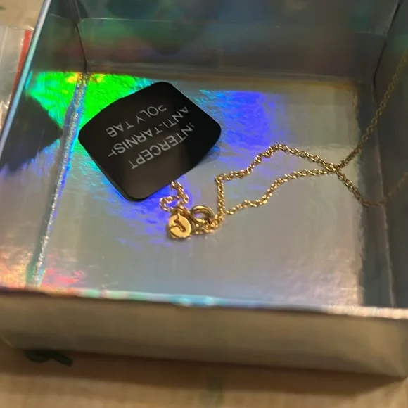 Disney 18k over sterling w diamonique stones 18 inch in length - Picture 4 of 5